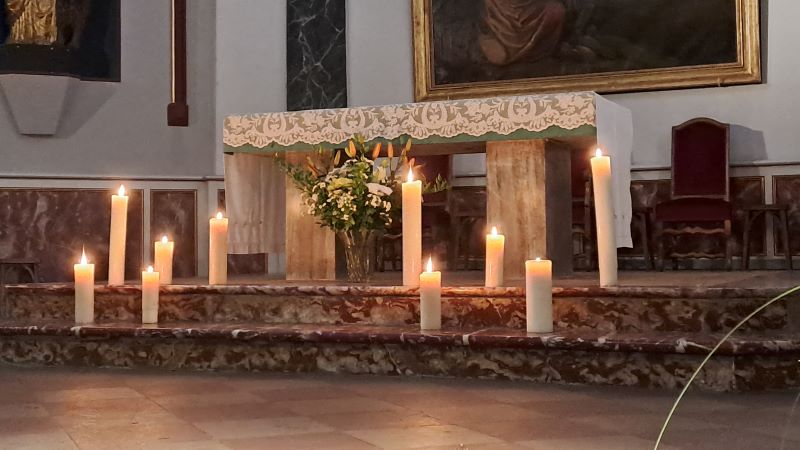 Soirée de prière pour les victimes d’abus sexuels dans l’Eglise.