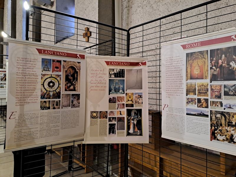 Exposition sur les miracles eucharistiques : c’est ouvert !